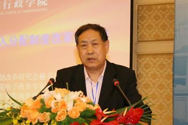 国家信息化专家咨询委员会委员、国家行政学院教授 汪玉凯