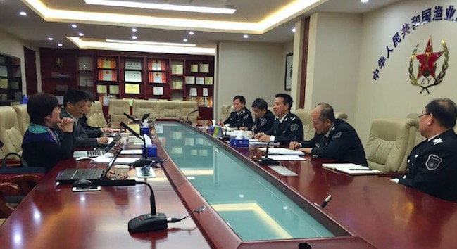 诺亚体育互联董事长杨冰之、总经理郑爱军一行拜访国家渔业船舶检验局