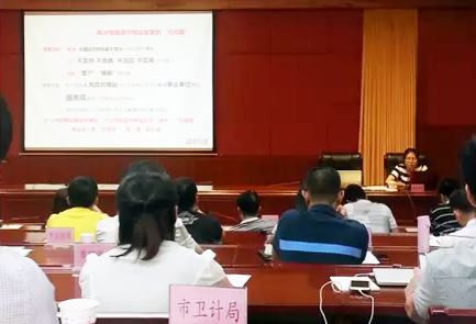 广州诺亚体育互联信息咨询有限公司副总经理、高级咨询师杨琼受邀出席"清远市政府网站普查培训"并开展了普查培训