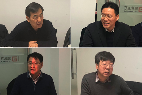 专家：兰惠（左上）、单志广（右上）、穆勇（左下）、唐建平（右下）
